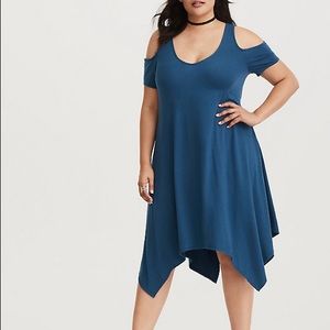 Torrid cold shoulder dress